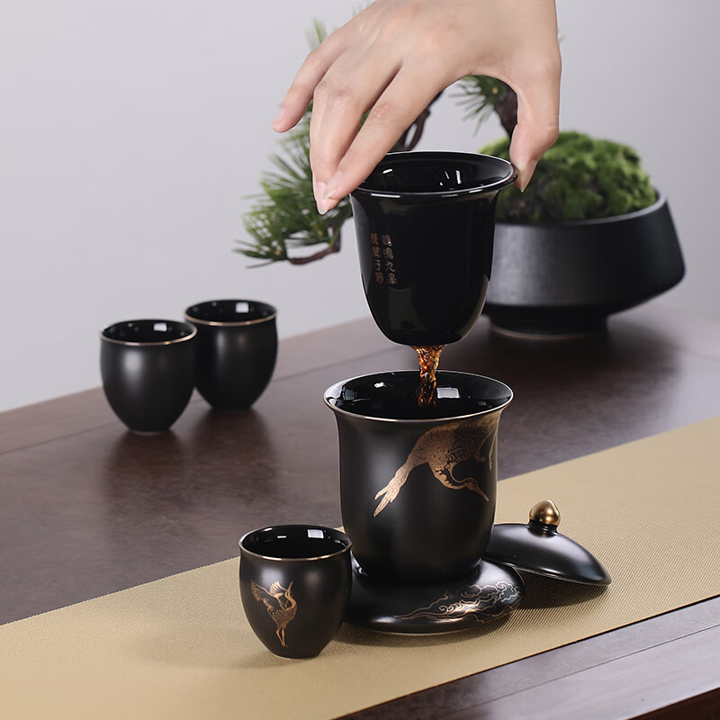 清朴堂雅物集名茶大师茶叙-大师双拼套装商务节假日送礼