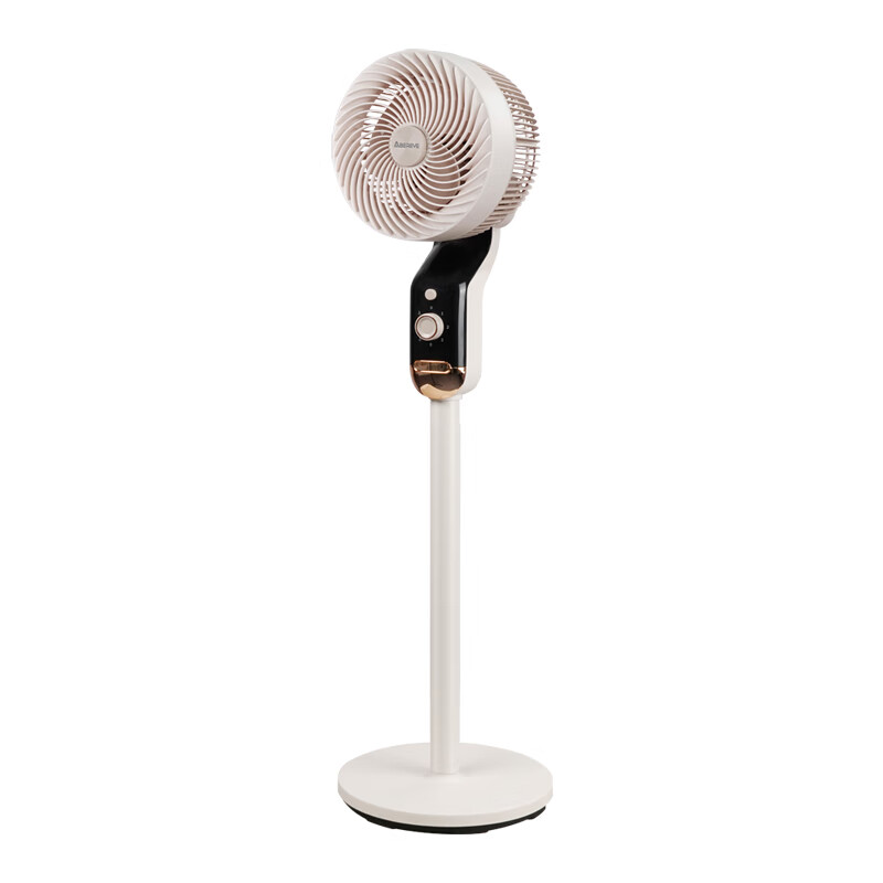 Abereve艾贝丽立体空气循环扇 家用电风扇落地扇可调节摇头低噪音节能三档风速【四季适用】ABL-FS09 白色