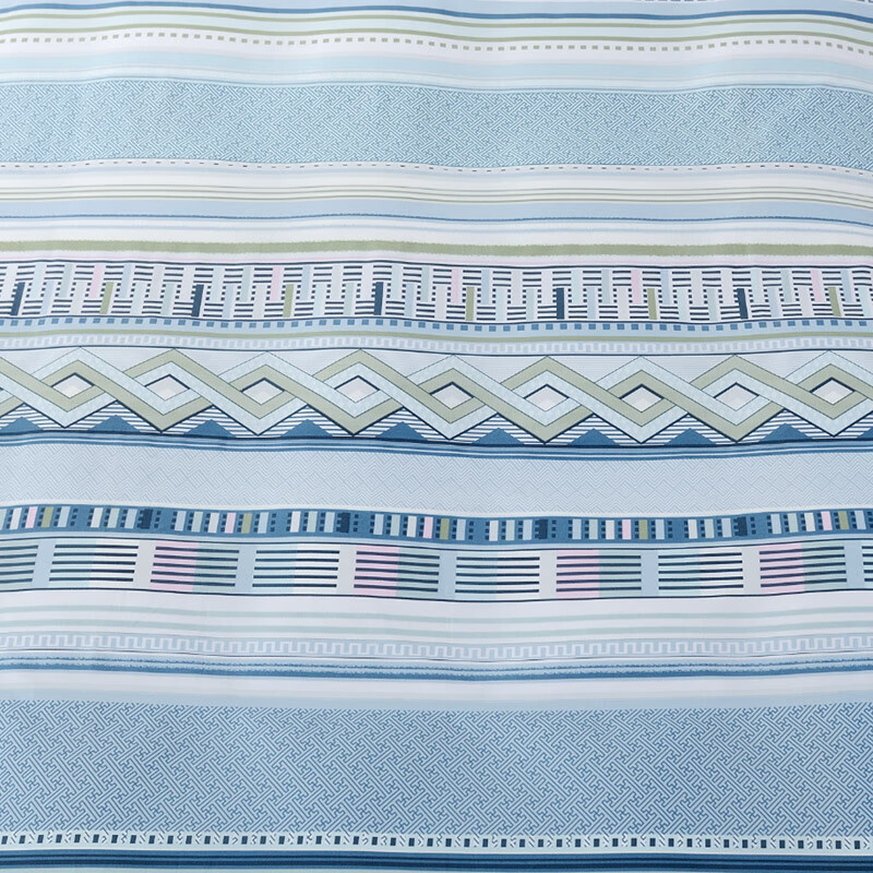 富安娜 床品家纺双人磨毛抗菌床单四件套/漫游天际（被套203*229cm）