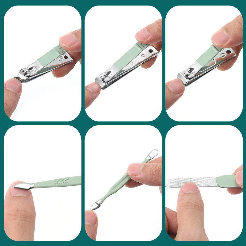 A-TIMES 娜塔莎PLUS马卡龙修容修甲工具13件套 GJ-8014