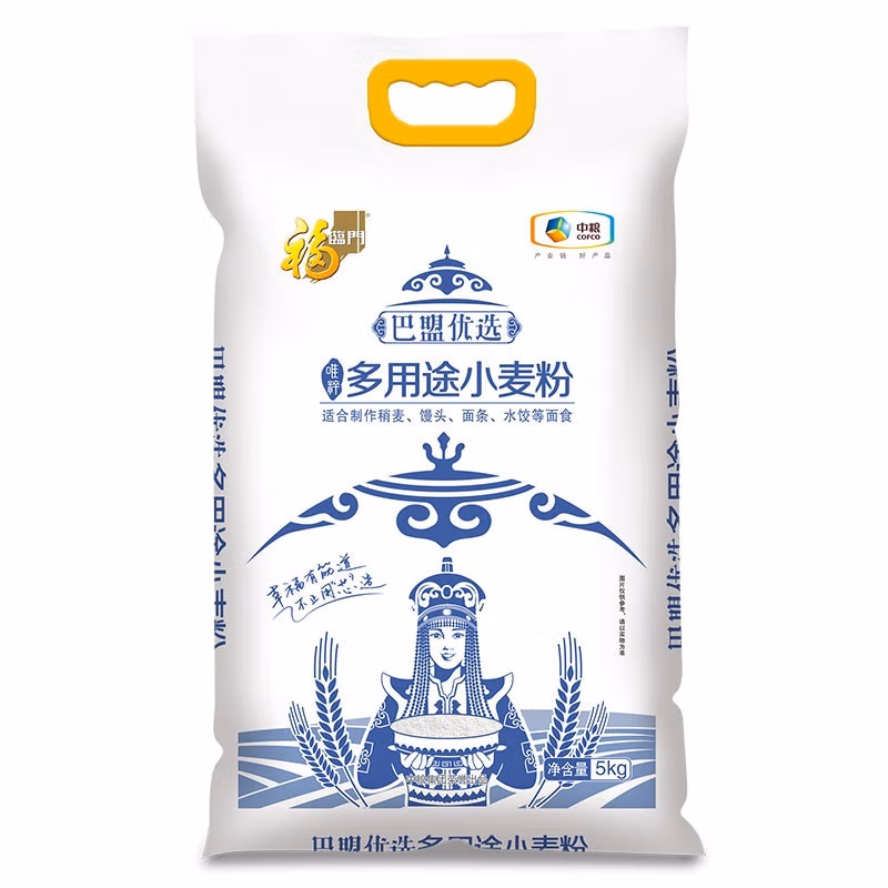 福临门 巴盟优选多用途小麦粉面粉 巴盟优选5kg 巴盟优选5kg
