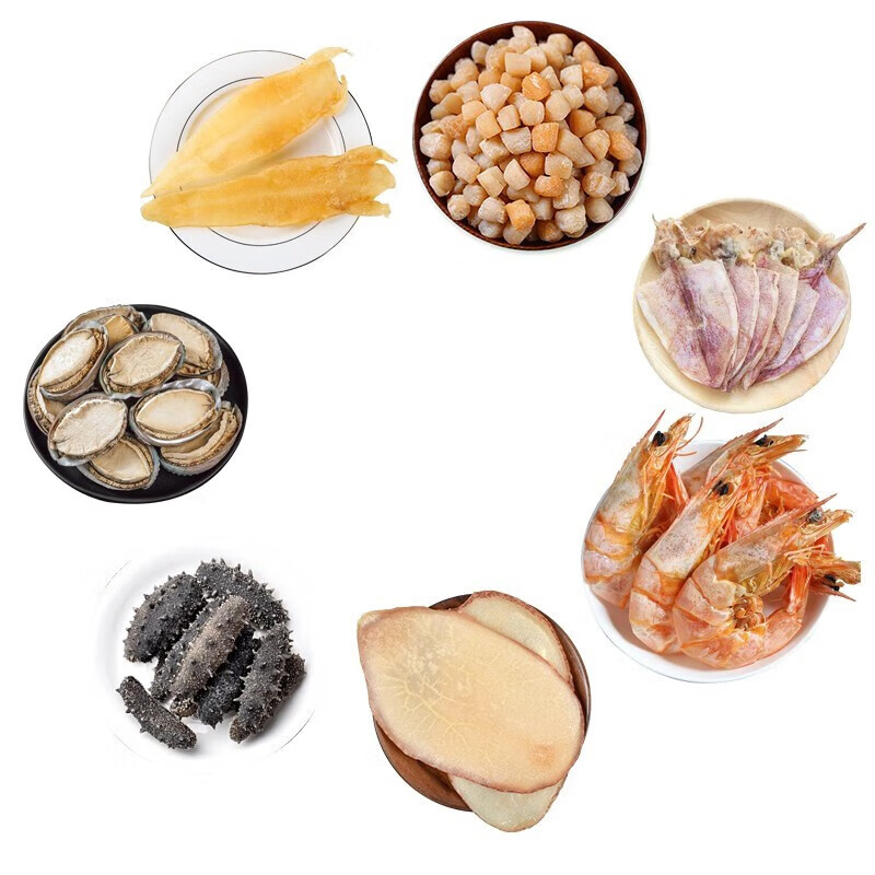 姚朵朵 干货礼盒滋补好礼健康礼盒 臻味海鲜礼盒668g