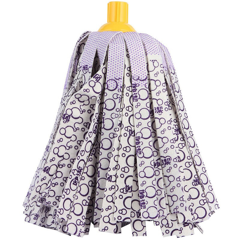 妙洁 布质拖布头拖把替换装3个装 吸水耐用型