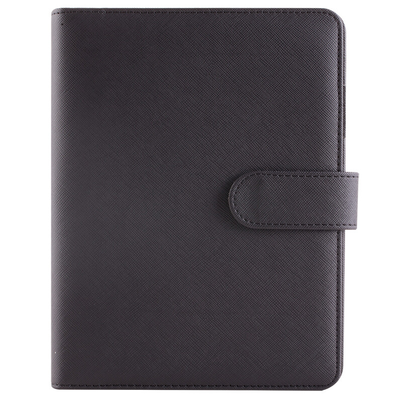 得力（deli） 得力(deli)笔记本子皮面本活页记事本可换芯 带插袋 【皮面经济】25K 黑色(3151)