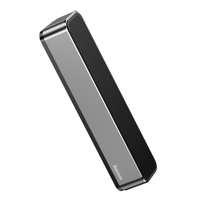 倍思（Baseus） 挪车电话牌 临时停车牌 车载移车电话牌汽车用品隐藏式一键防骚 【银色】可隐藏耐高温+送6组号码