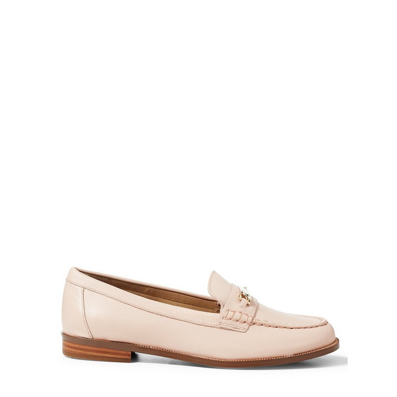 拉夫·劳伦(polo)女士休闲鞋 小牛皮 方跟 圆头 /115711256