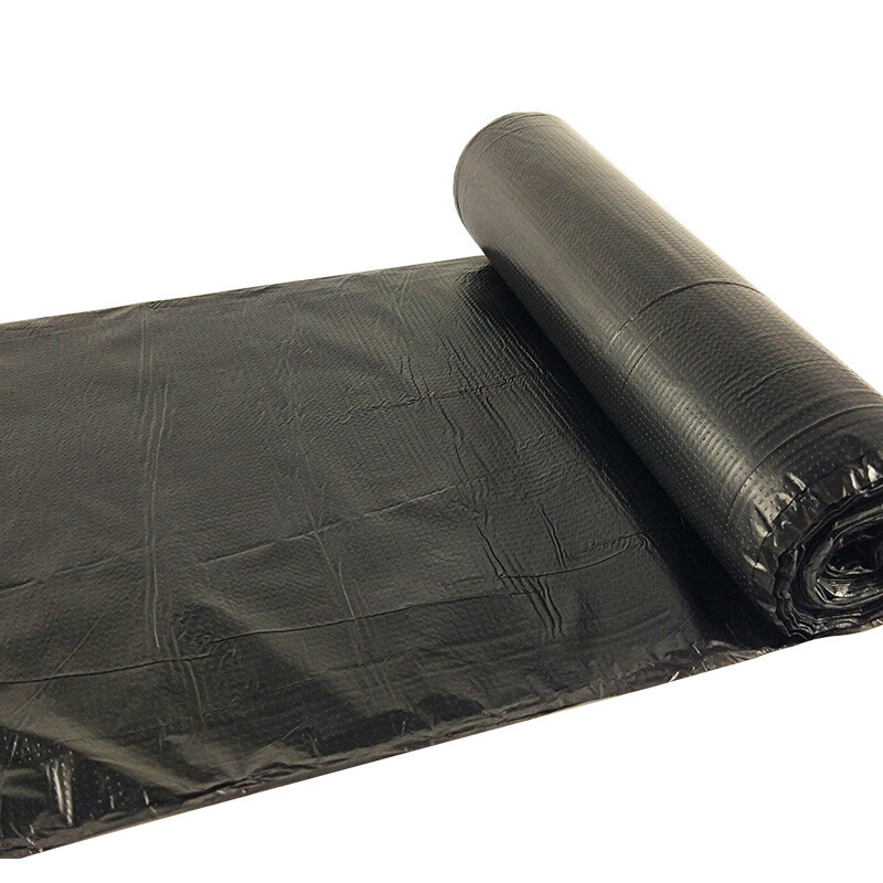 妙洁 商务垃圾袋 大号10只 黑色 强承重 物业超市搬家 文明干湿分类