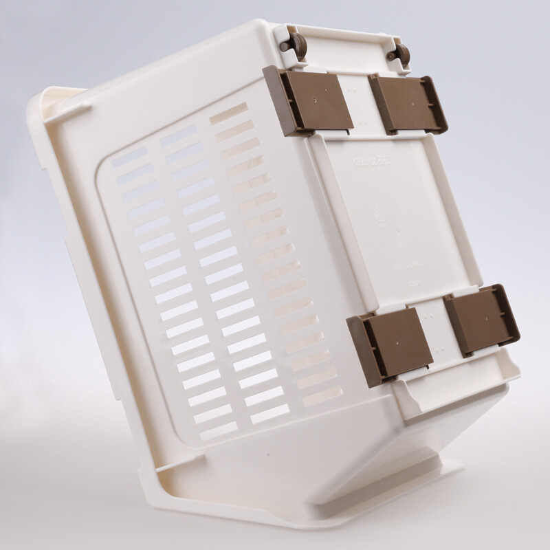 茶花（CHAHUA）茶花置物架厨房置物架卫生间浴室置物架厨房收纳层架 水果蔬菜收纳架储物架 白色 4层