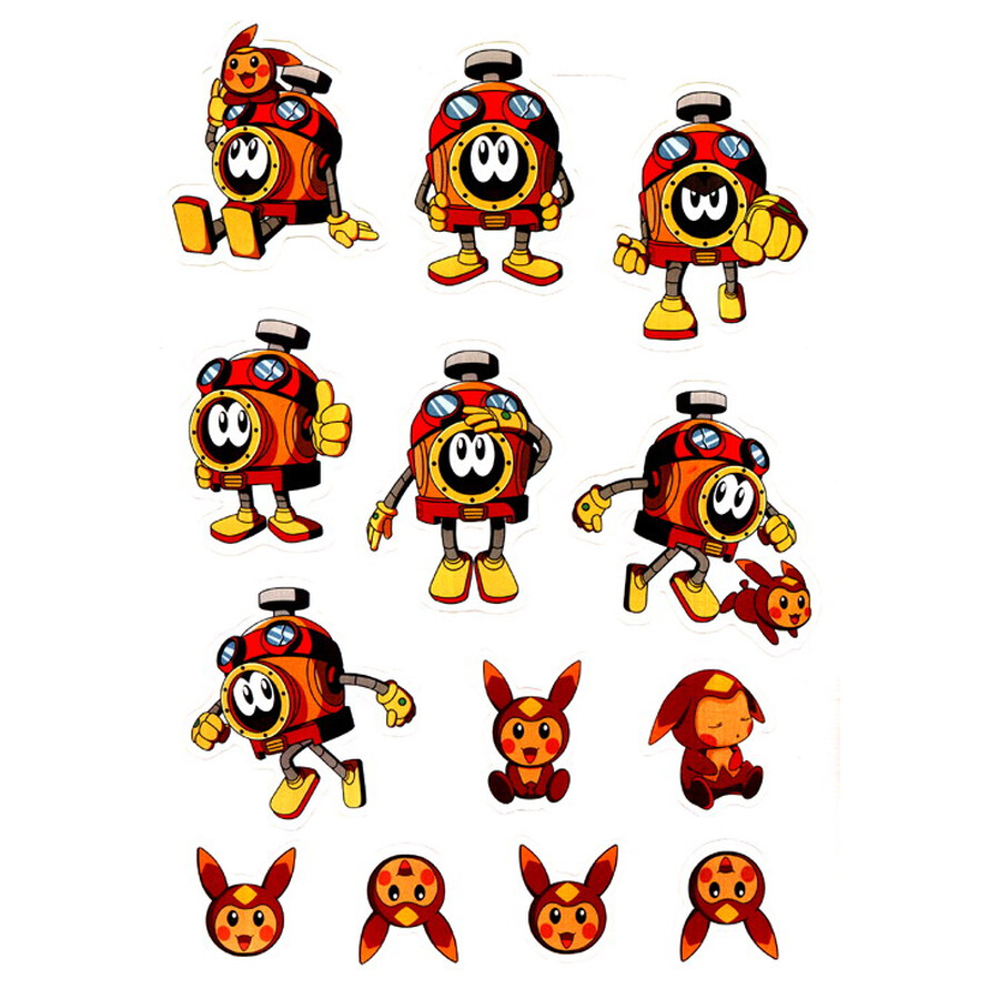 讲解！赛尔号贴纸“空谷幽兰”