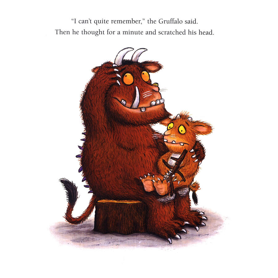 the gruffalos child 咕噜牛宝宝 英文原版