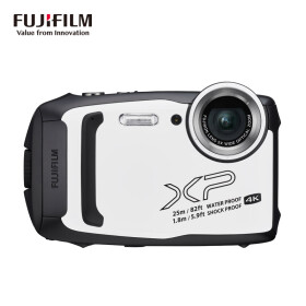富士（FUJIFILM）XP140 运动相机 防水防尘防震防冻 5倍光学变焦 WIFI 光学防抖 蓝牙 白色