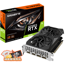 技嘉（GIGABYTE）【新款】RTX 3050 GAMING OC 魔鹰  电脑游戏显卡 1660 GAMING OC 6G升1660Ti