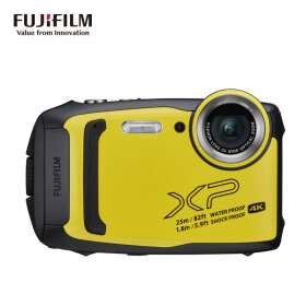 富士（FUJIFILM）XP140 运动相机 防水防尘防震防冻 5倍光学变焦 WIFI 光学防抖 蓝牙 黄色