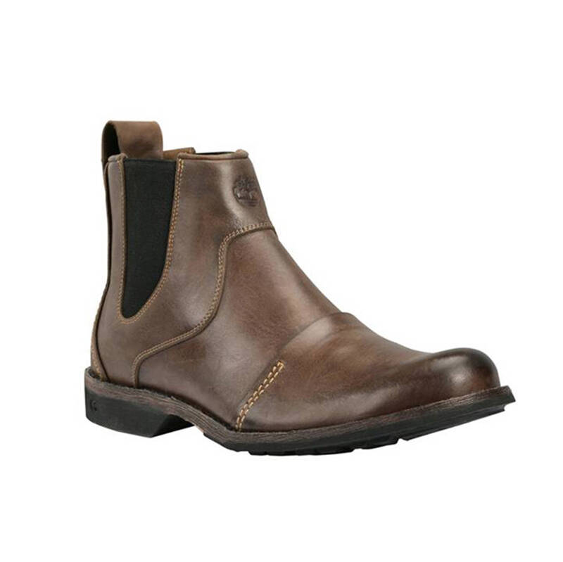 timberland/天伯伦/天木兰 新款 男士中帮鞋真皮户外鞋 84526 深棕色