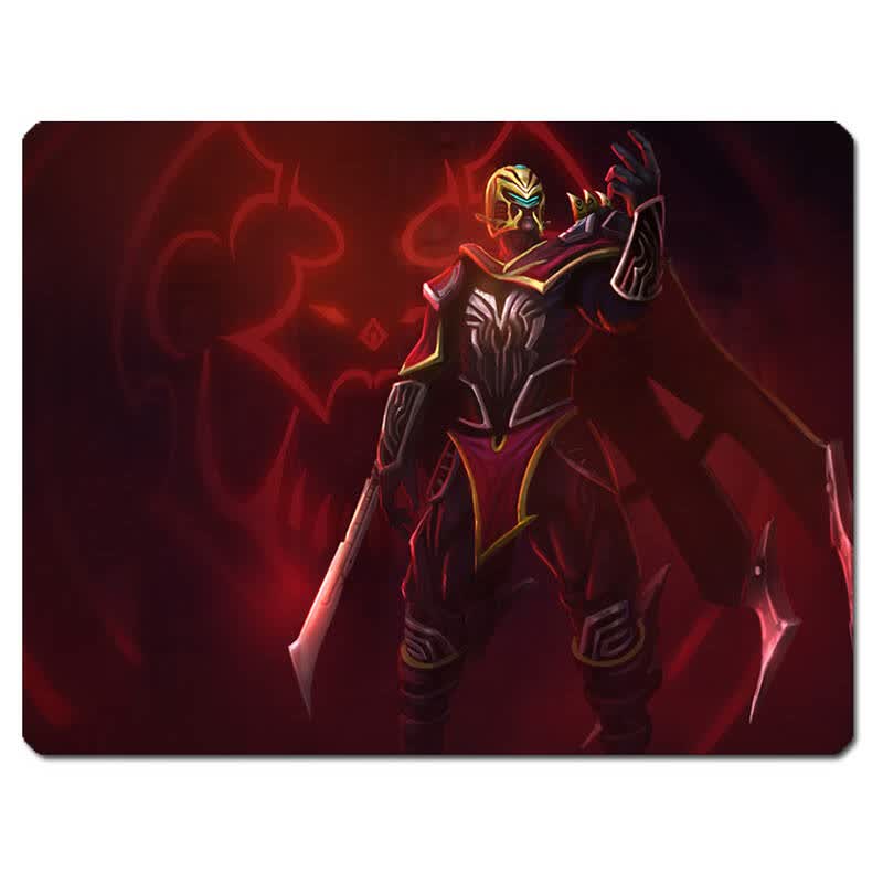英雄联盟lol 刀锋之影泰隆 血色精锐 精品鼠标垫 中号(260*210*5mm)