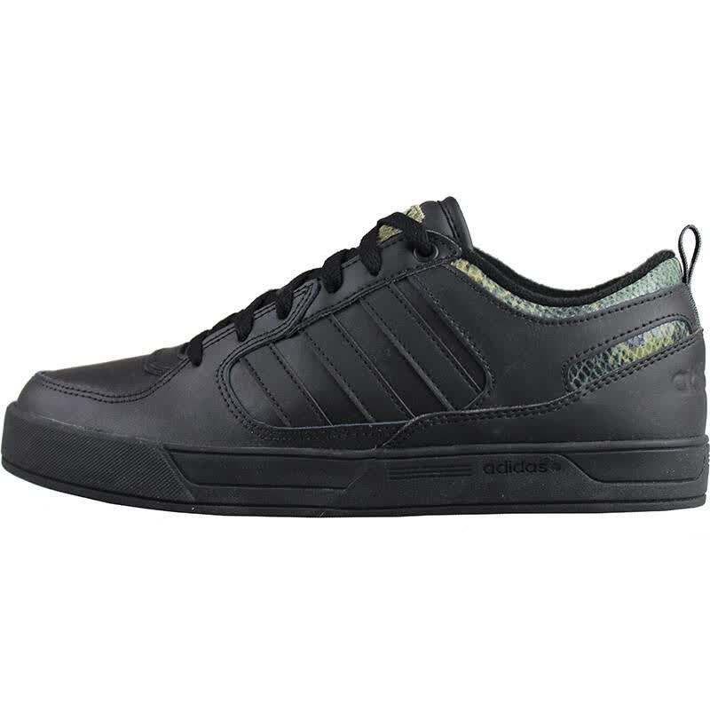adidas阿迪达斯男鞋低帮经典复古板鞋休闲鞋 dd g53994 黑色 44