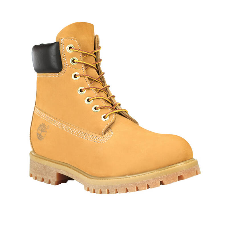 添柏岚timberland添柏岚真皮高帮防水靴经典大黄靴 10061 美国仓库