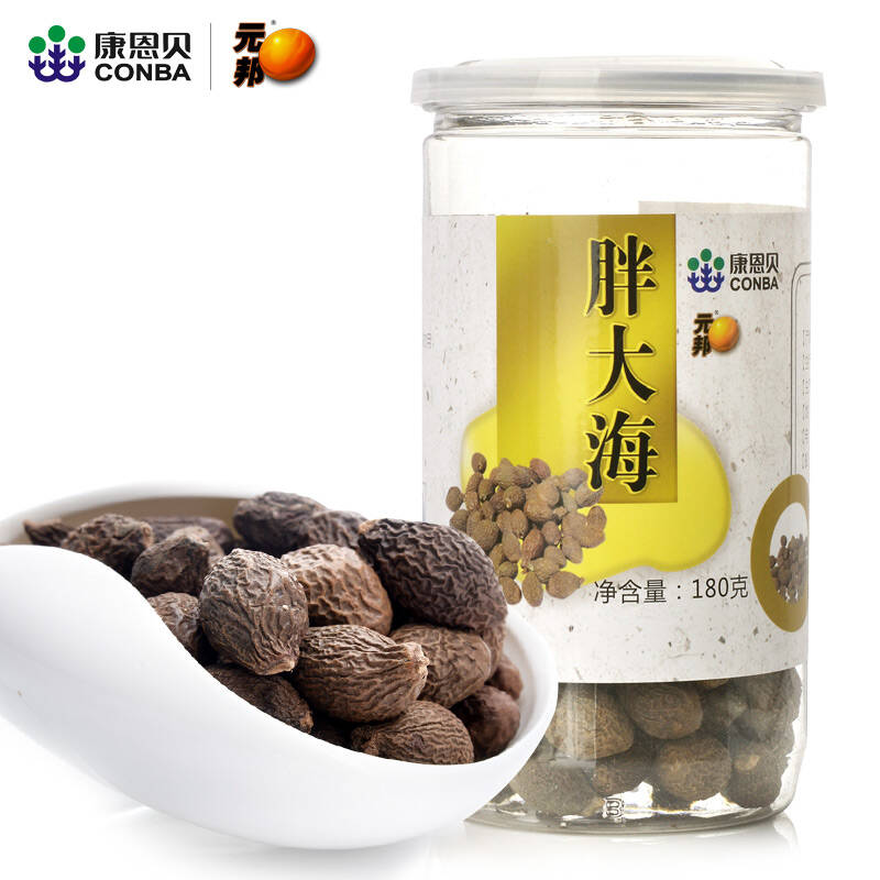 康恩贝元邦 花草茶 胖大海 凉茶 清咽润喉茶 180g 罐