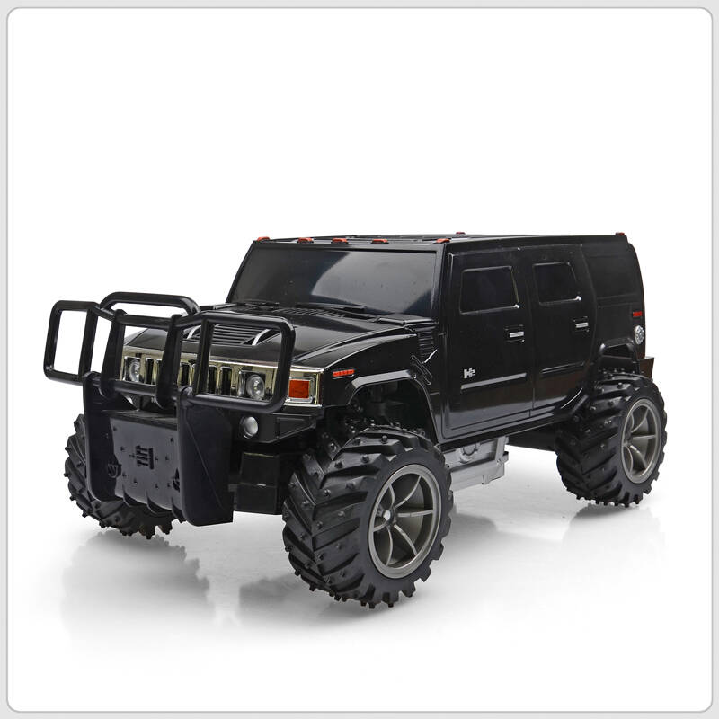 rastar星辉车模1:14悍马 hummer suv遥控车28810 黑色