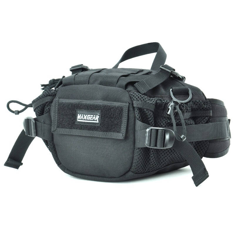 马盖先maxgear 轻骑兵q7骑行腰包0457b黑色