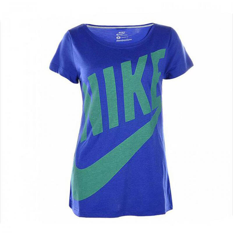 耐克nike女装短袖t恤-484705-477 蓝色 s
