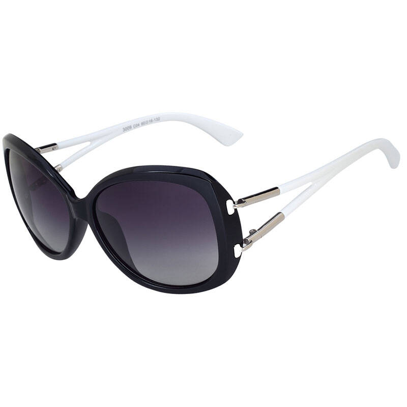 柯蒂斯(curtis)偏光太阳镜女款防晒大框修脸墨镜女士驾驶镜眼镜3009 c