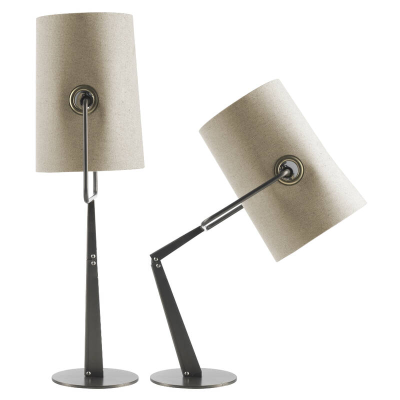 foscarini "交叉"系列象牙白色台灯