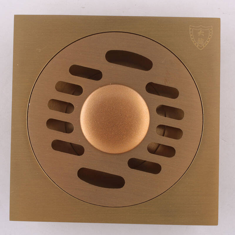 六防地漏 纯铜不锈钢芯洗衣机防臭地漏 tgzj100b直通