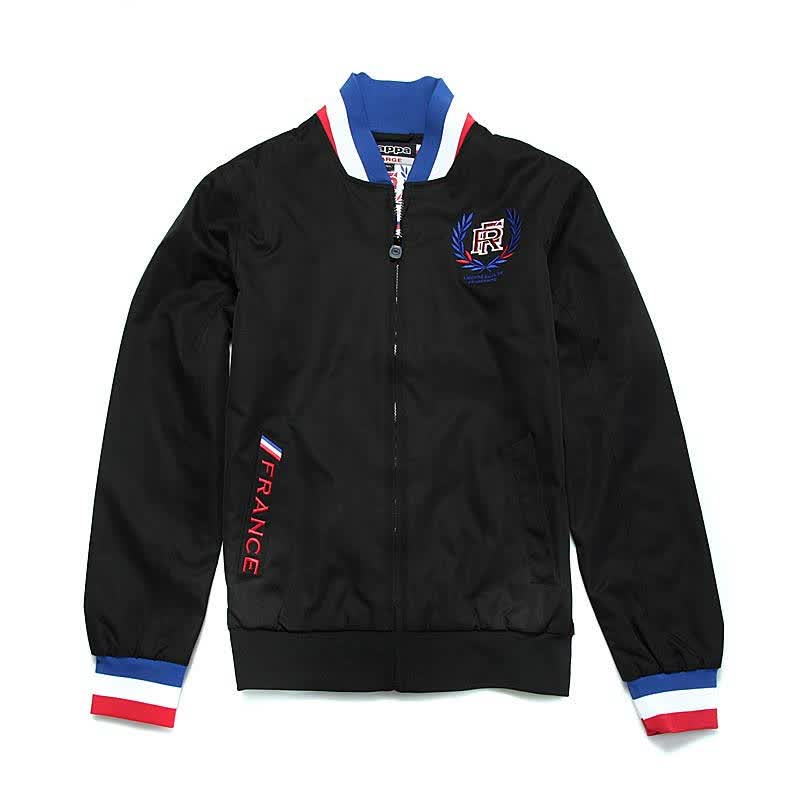 kappa 卡帕夹克外套 男装 k0112jj01-990 黑色 2xl