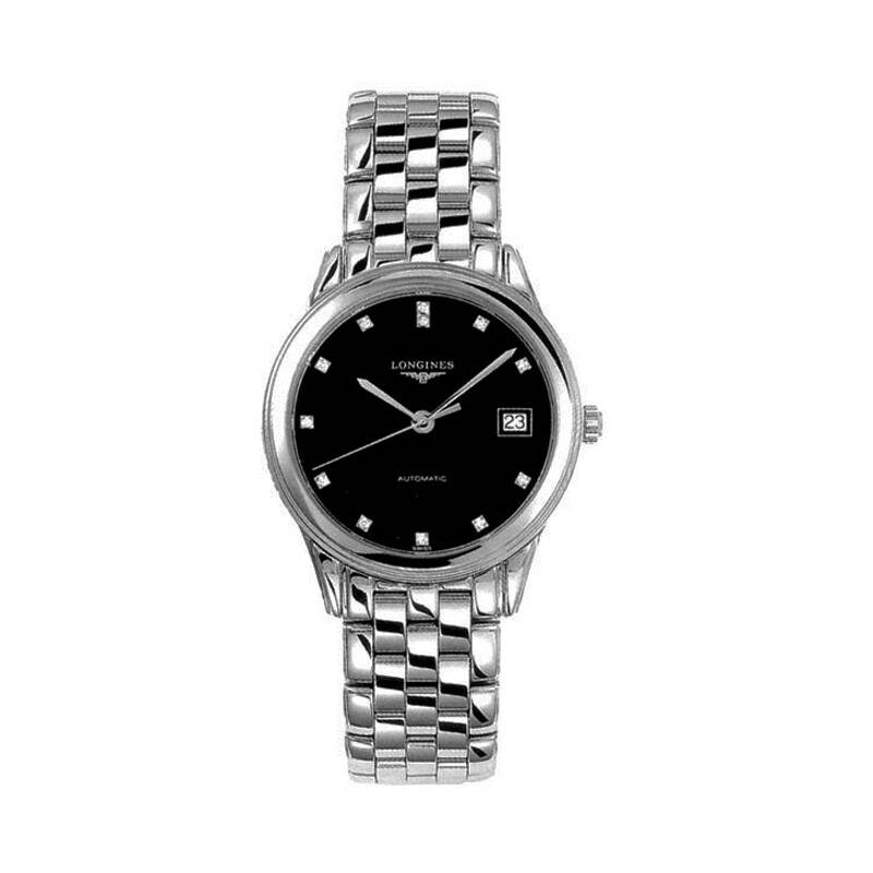 浪琴(longines)手表 军旗系列情侣男士机械手表正品l4.774.4.57.