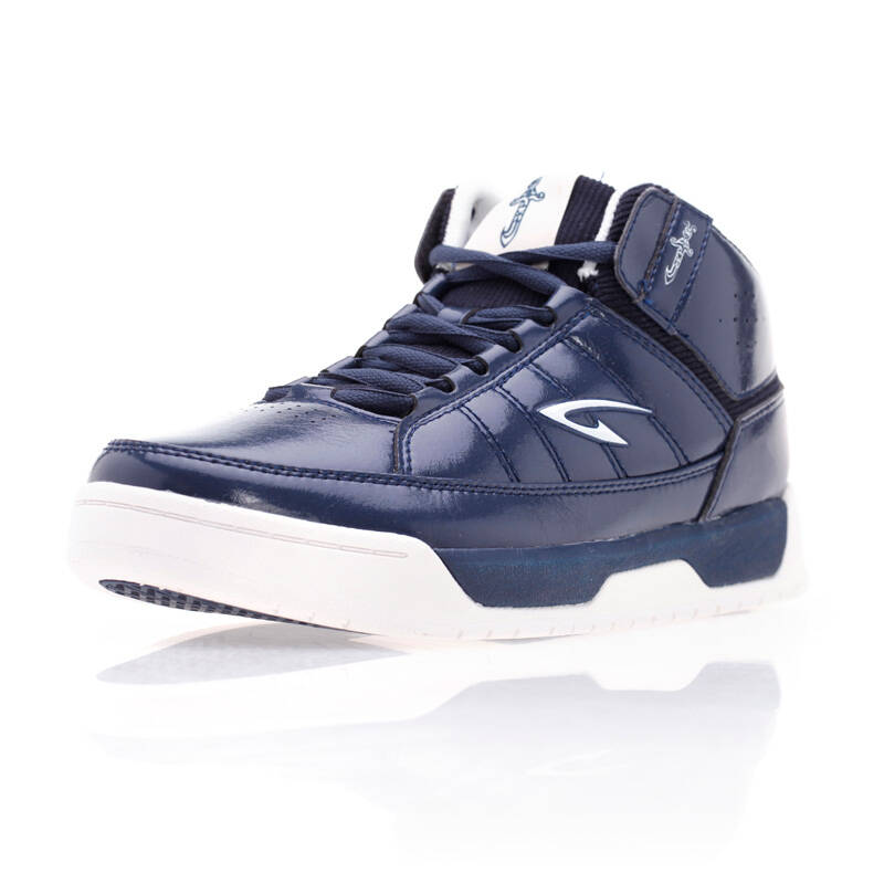 德尔惠deerway 篮球鞋男子运动鞋14113116 深蓝 39