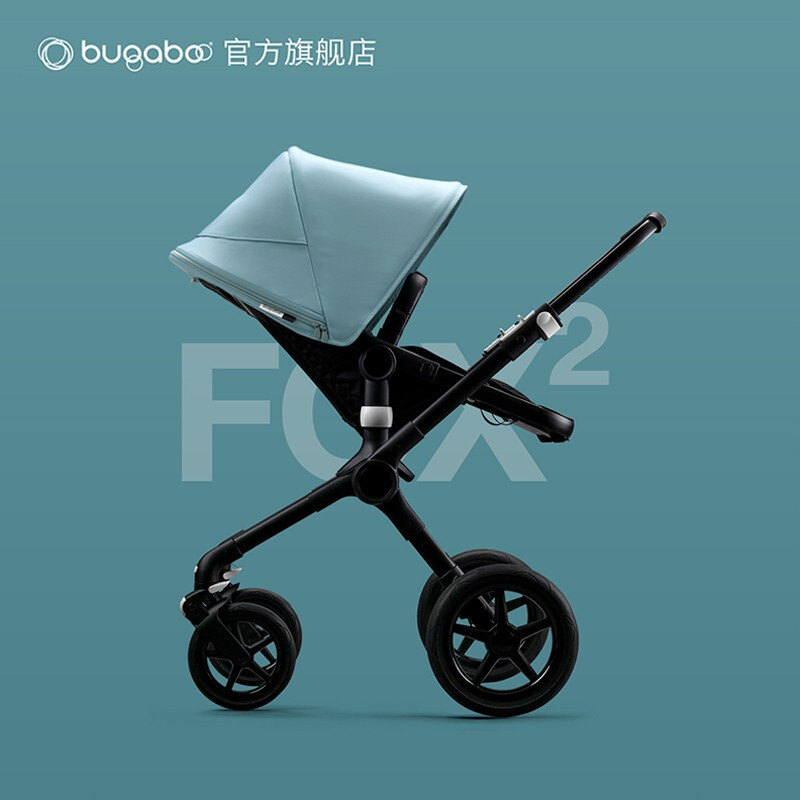 麻灰2020年新bugaboofox2博格高景观婴儿车多功能推车