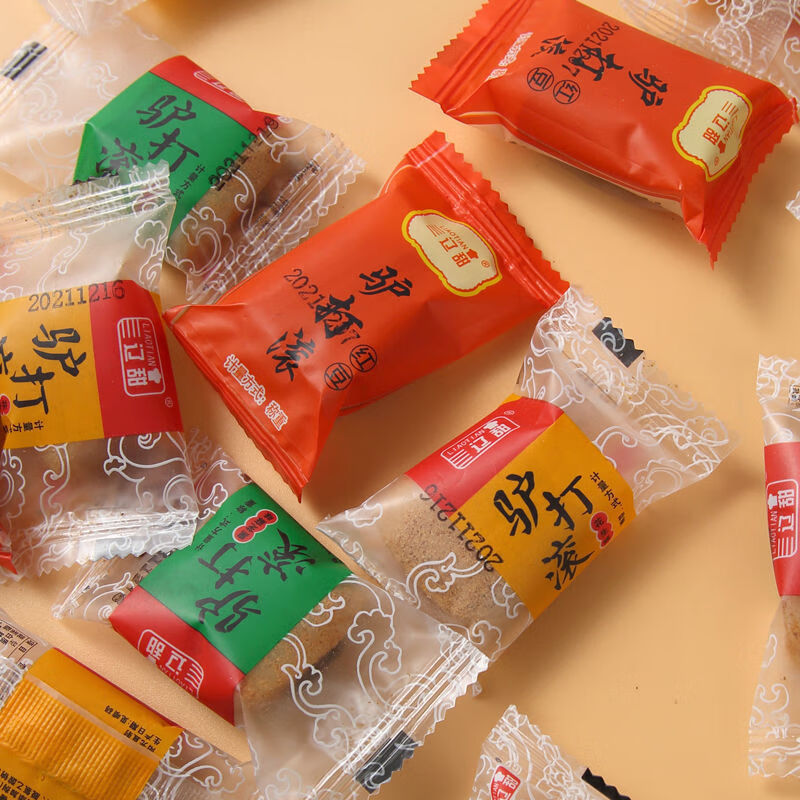 jd优选糯米糍粑东北驴打滚独立包装香甜软糯正宗老北京小吃传统糕点