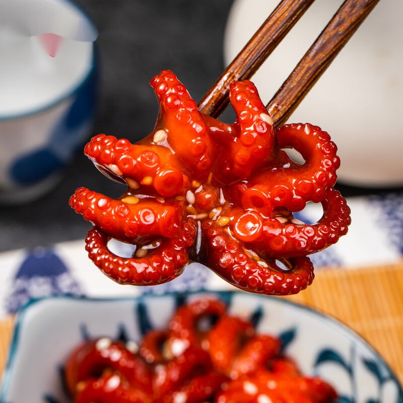 味小府(wei xiao fu) 阿杏屋日式料理芝麻味付八爪鱼寿司章鱼足海鲜