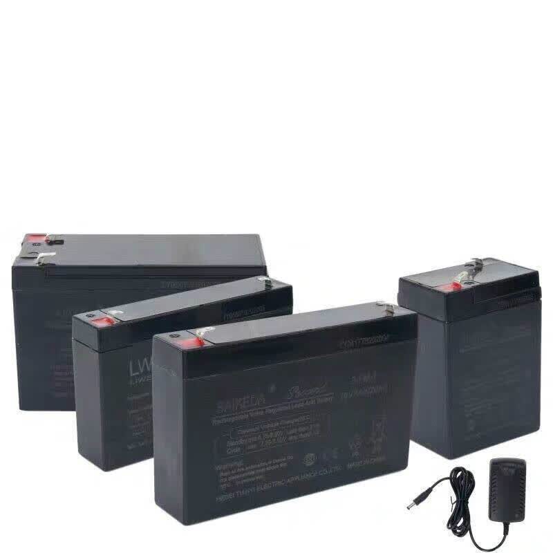 适用于儿童电动车电瓶6v12v童车摩托车挖掘机遥控汽车玩具车蓄电瓶