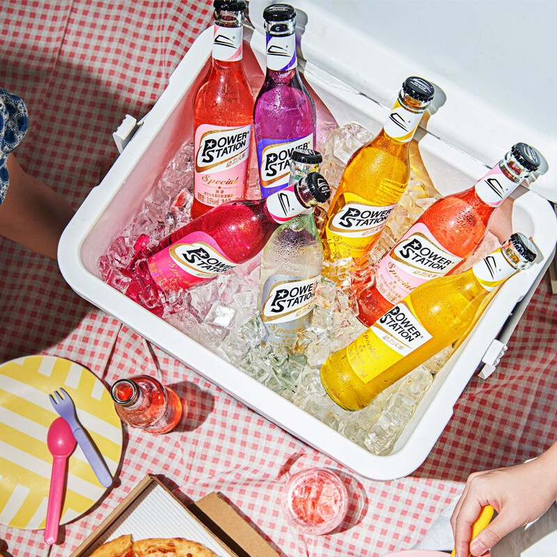 动力火车鸡尾酒套装苏打酒 威士忌 洋酒 女士网红预调酒 诱惑型 300ml