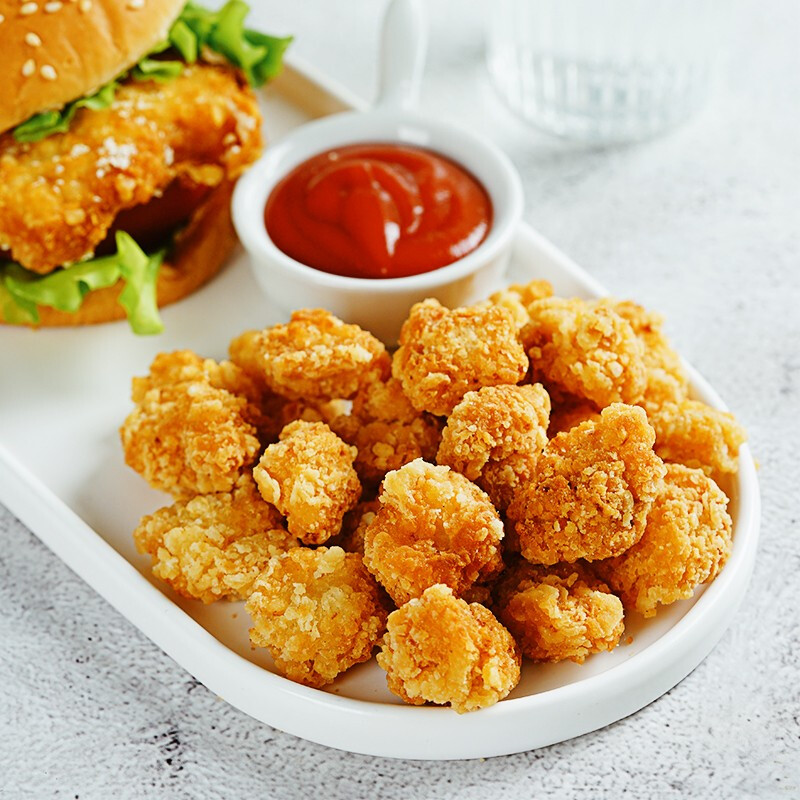 大希地 鸡米花/肉丸/串/块冷冻家庭装油炸小吃半成品 250g/袋 2袋装 *