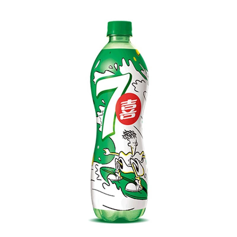 7喜 七喜7up 柠檬味汽水 碳酸饮料整箱 (500ml 50