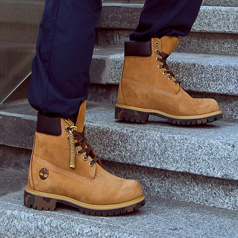 Timberland 添柏岚 6英寸 男式经典防水短靴 6717B 双重优惠折后￥663秒杀