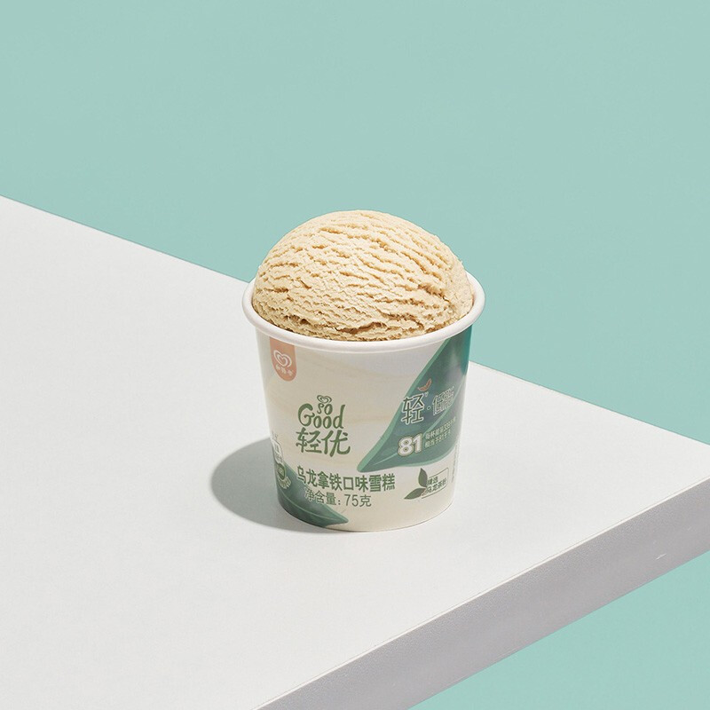 家庭冰淇淋系列低卡低脂3杯装75g3连杯雪糕