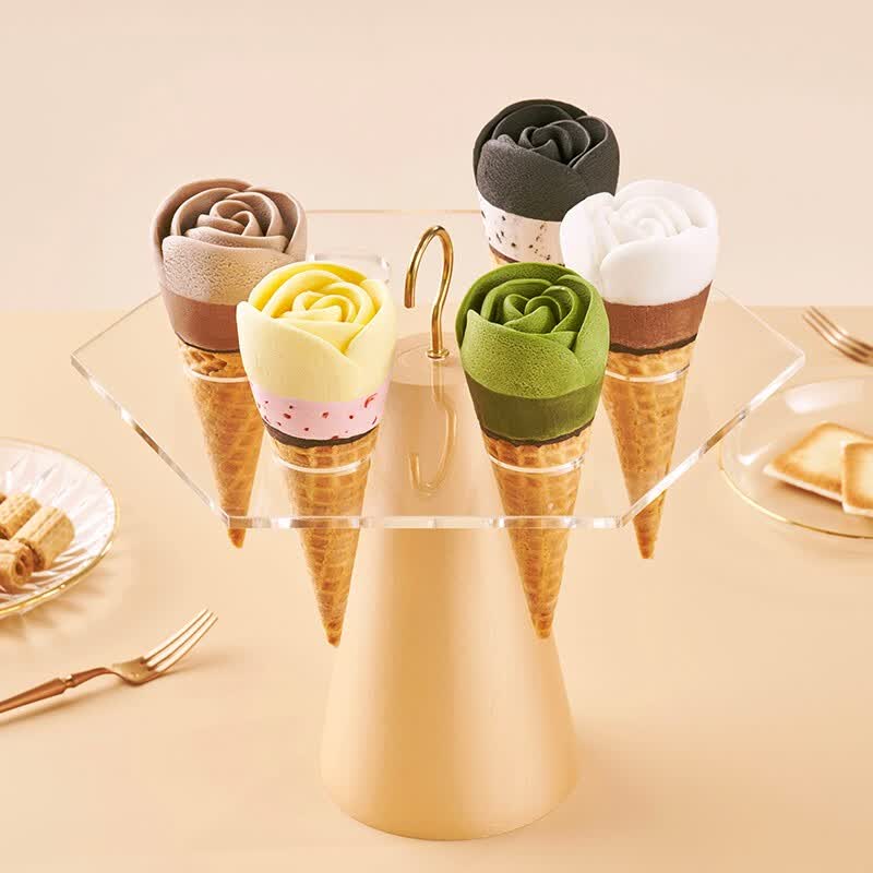 和路雪超级可爱多花花筒饼干碎香草口味70g4支奥利奥碎冰淇淋5件