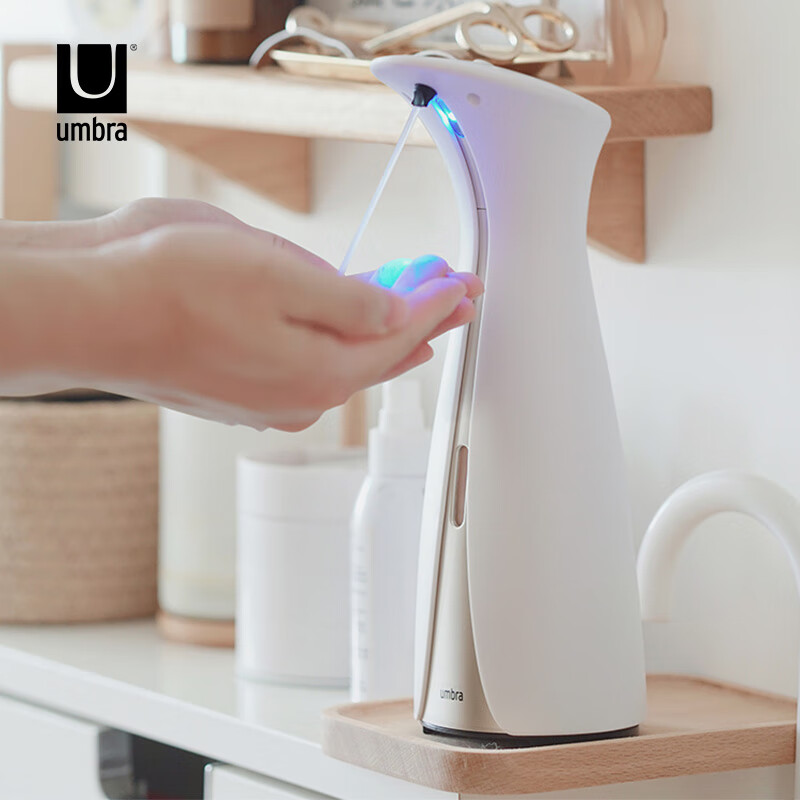 Umbra感应洗手液器自动洗手液机欧式家用免接触自动洗手机1016464-910 