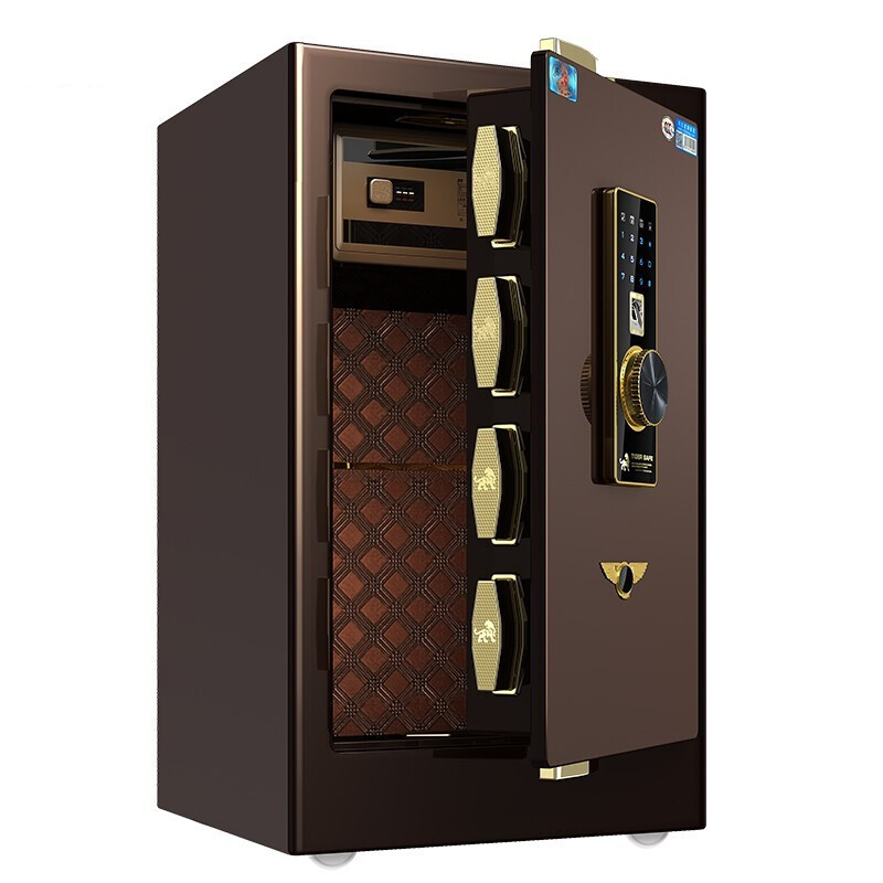 虎牌尚悦70型保险柜大型指纹密码保管柜csp认证可入墙入柜保险箱尚悦