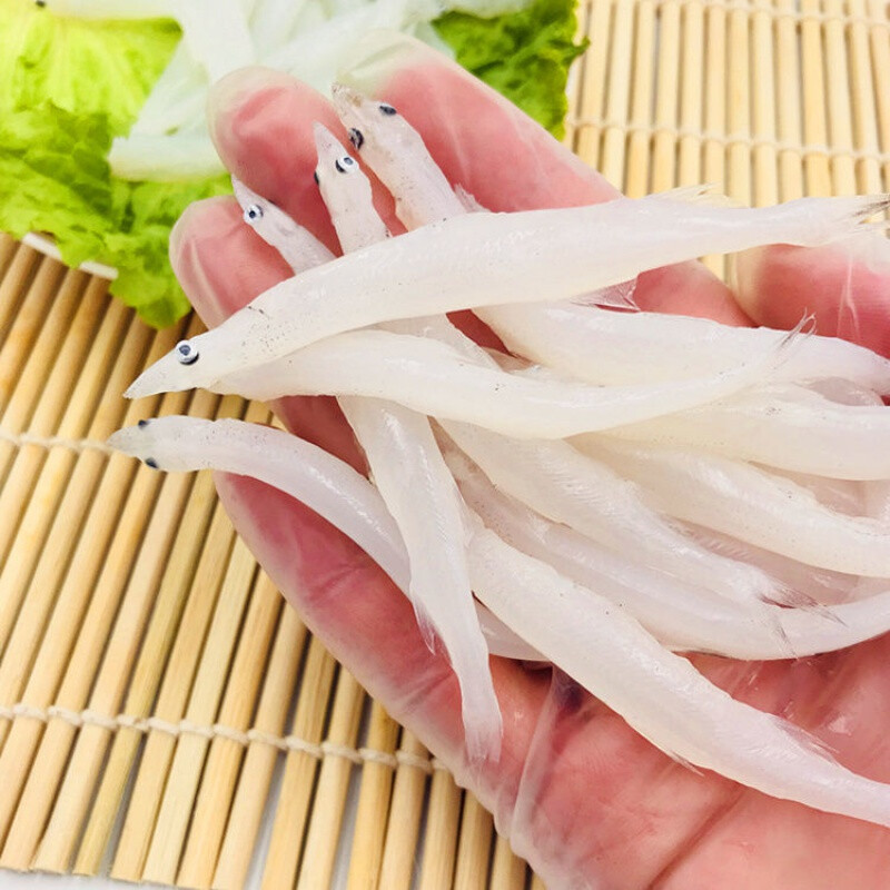 淡水小银鱼新鲜冷冻面条鱼孕妇宝宝辅食无骨无刺青封铭净重300克独立
