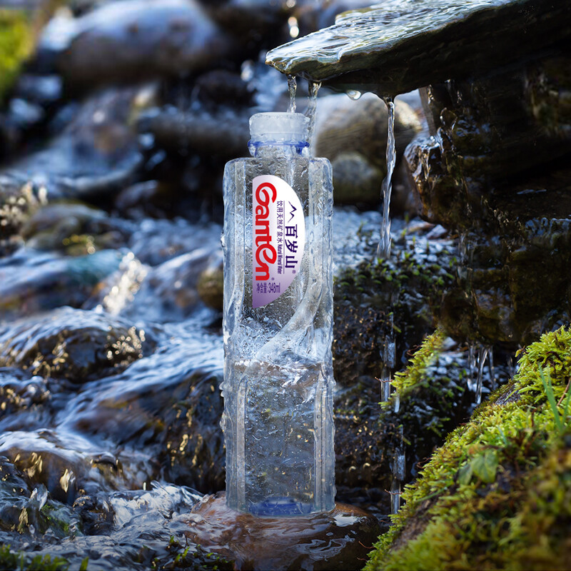 百岁山 饮用天然矿泉水 348ml*24瓶 整箱装