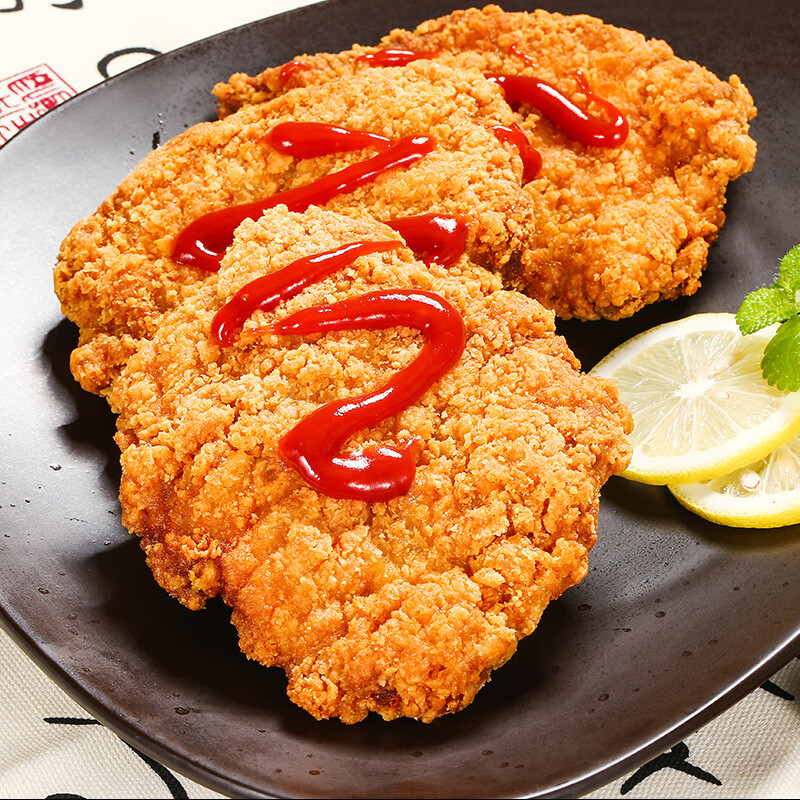 08kg 出口日本级 鸡胸肉鸡扒油炸鸡块炸鸡裹粉炸鸡半成品 休闲食品