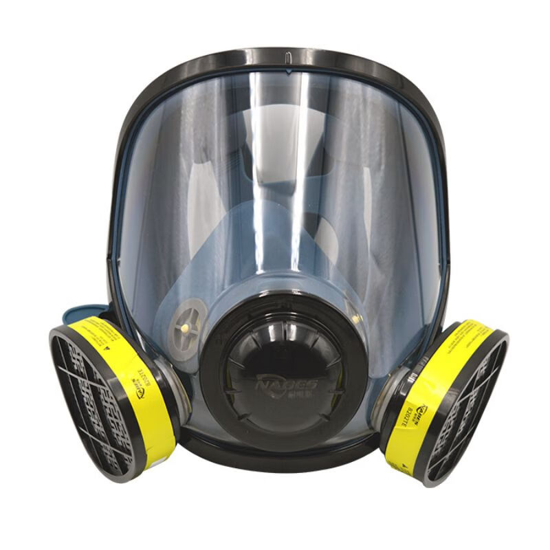 耐呗斯（NABES） 8800TNE四件套防毒面具8800系列 液态硅胶 防尘及酸性气体 呼吸防护全面罩 1套（京东专享）