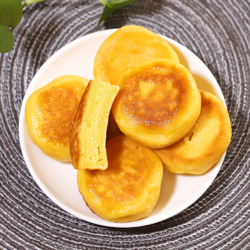 黄金玉米饼子杂粮饼整箱早餐粗粮半成品主食早点小吃营养休闲食品