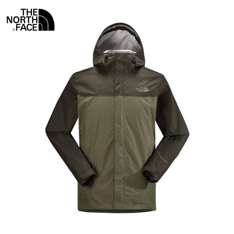 the north face/tnf北面 15春夏新款男士hy-dt单层冲锋衣cgl3 橄榄绿