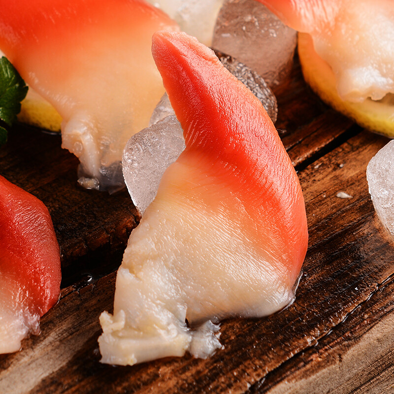 美加佳 冷冻加拿大北极贝切片100g 日料刺身 海鲜水产